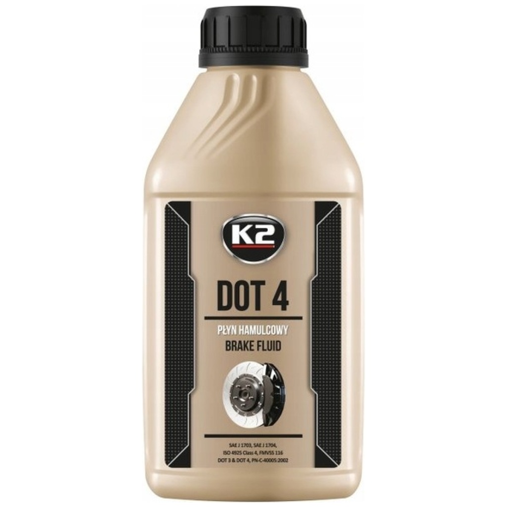 K2 Bromsvätska DOT 4 T104 500 ml