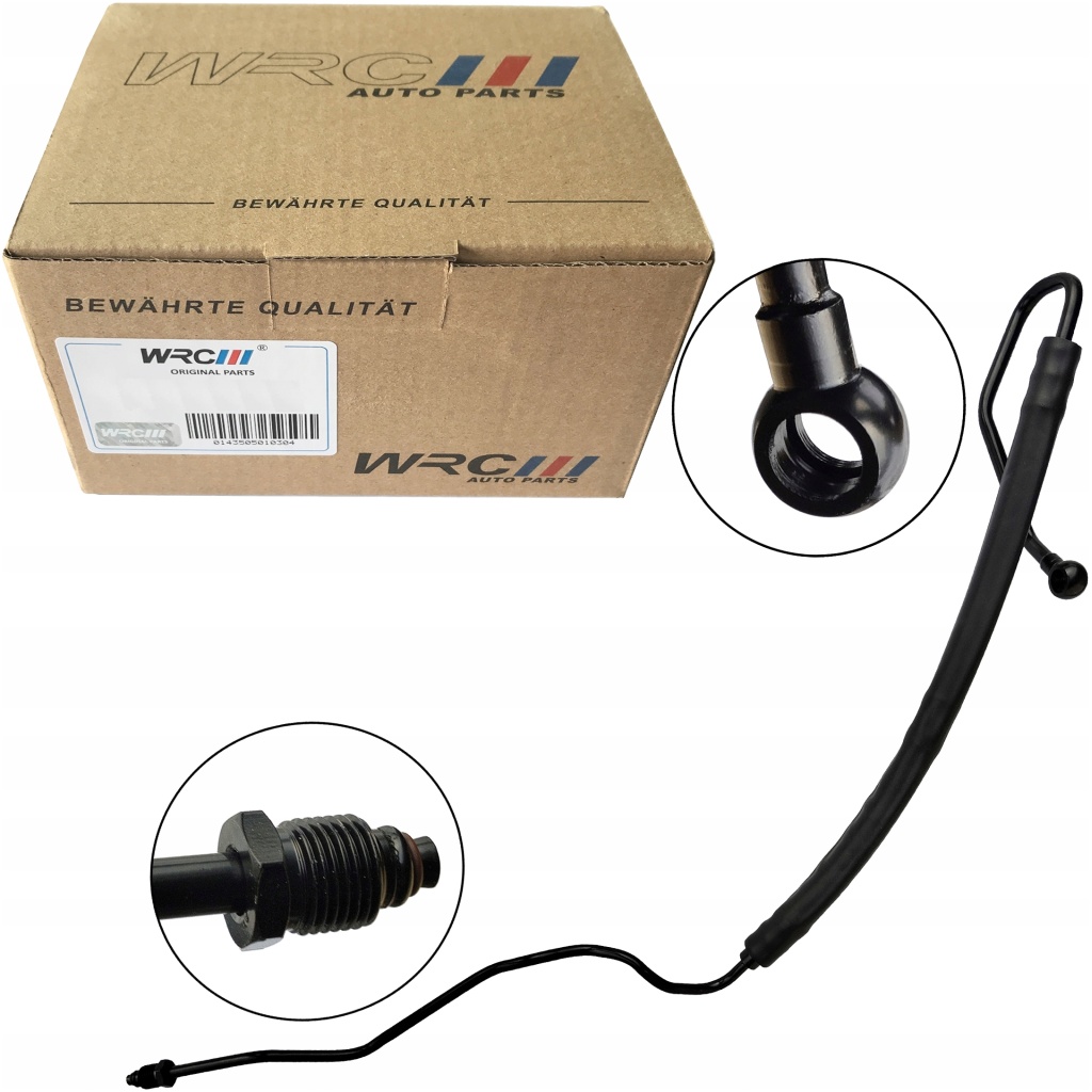 Servostyrningsslang/ledning TRW-system WRC 5700038 – VAG 6Q1423893Q/6Q1423893K (fram)