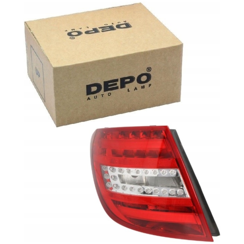 Baklampa höger DEPO Mercedes-Benz C-Klass S204 2007–2014 1985R