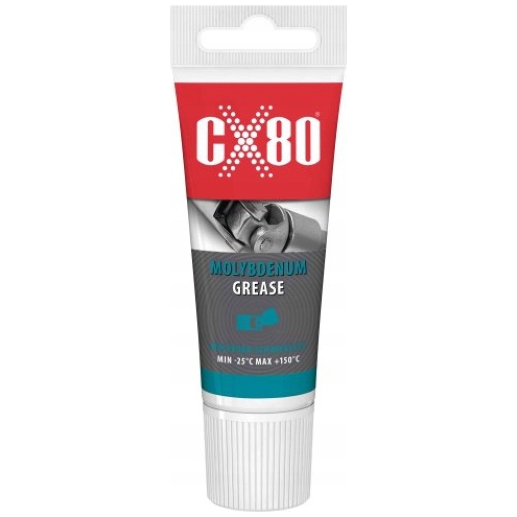 CX80 molybdensmörjfett (MoS₂) EP litiumfett för leder/lager/axlar 40 g 5907640603323