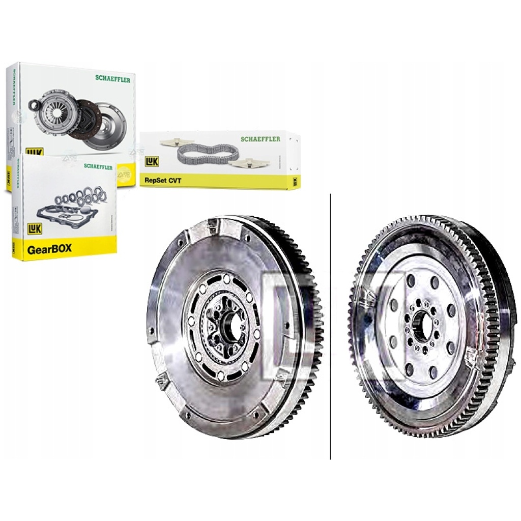 LuK Dubbelmassesvänghjul 415 0476 10 – Toyota Urban Cruiser 1.4 D-4D (2009.04–) 134500W080