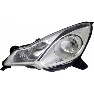 Vänster strålkastare TYC H7/H1, svart – Citroën C3 2013- 6208Y0 18225078085 main