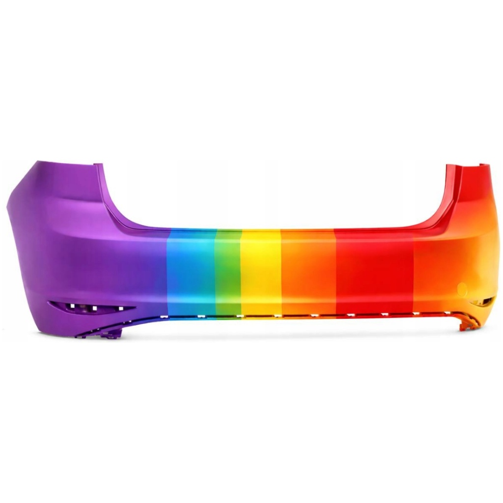 Bakre stötfångare Toyota Prius (XW30) 2009-2016 – lackad valfri färg – 5215947905