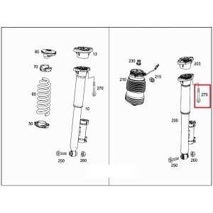 Original sexkantskruv Mercedes-Benz fjädring N000000004702 (C-Klass W205) 12305128457 main
