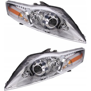 Framstrålkastare komplett (vänster + höger) Ford Mondeo BA7 2007-2010 Xenon NC4B72015 12997146943 main