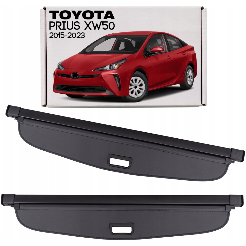 Bagagerumsrullgardin svart Toyota Prius IV XW50 2015-2023 OEM 6491047060C0