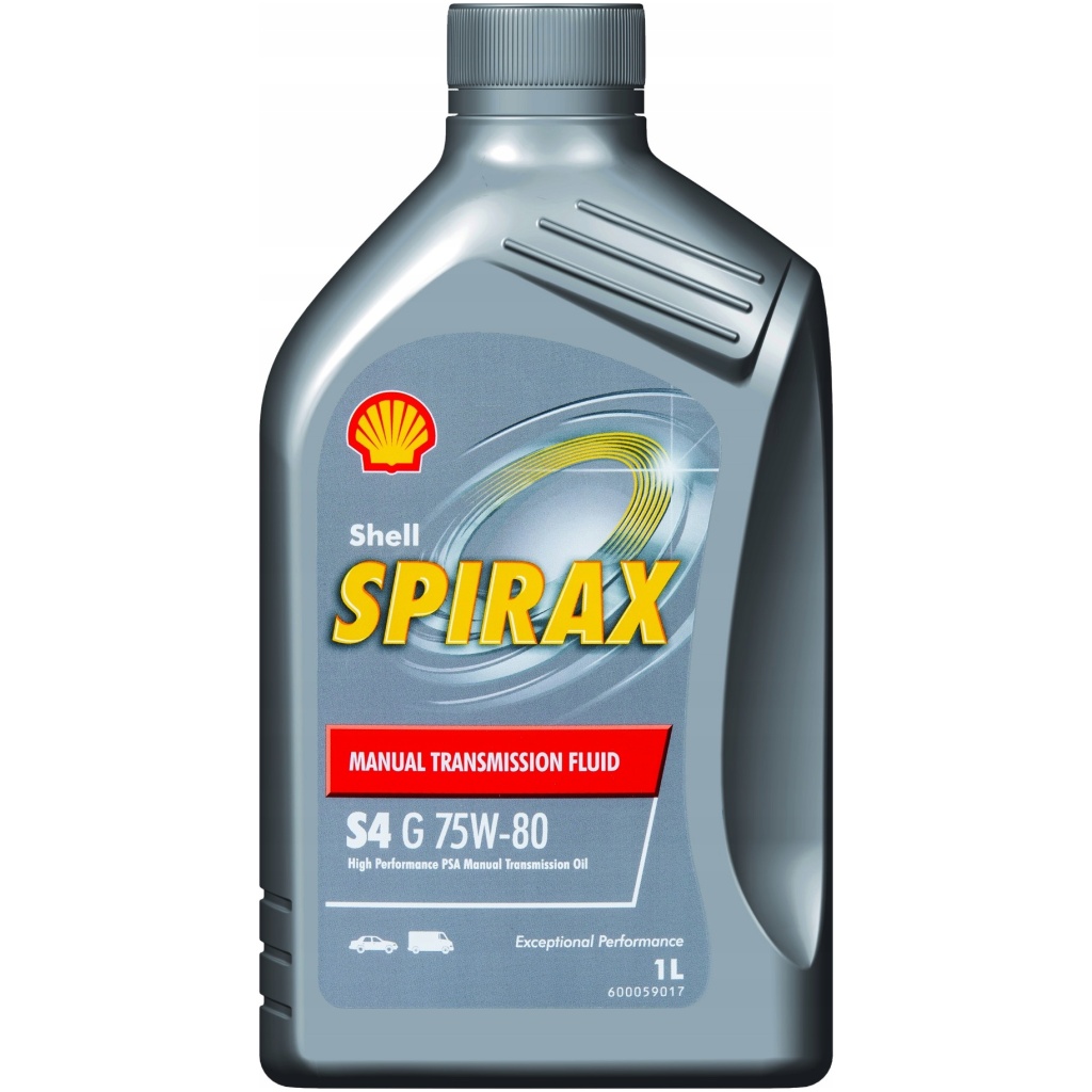 Shell Spirax S4 G 75W-80 växellådsolja 1L (API GL-4, PSA B71 2315) 600056552