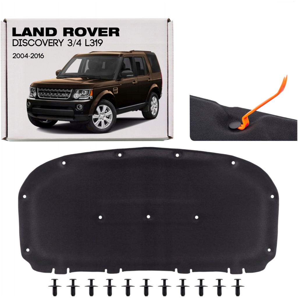 Motorhuvsisolering (ljuddämpning) Land Rover Discovery 3/4 L319 2004-2016 LR013222