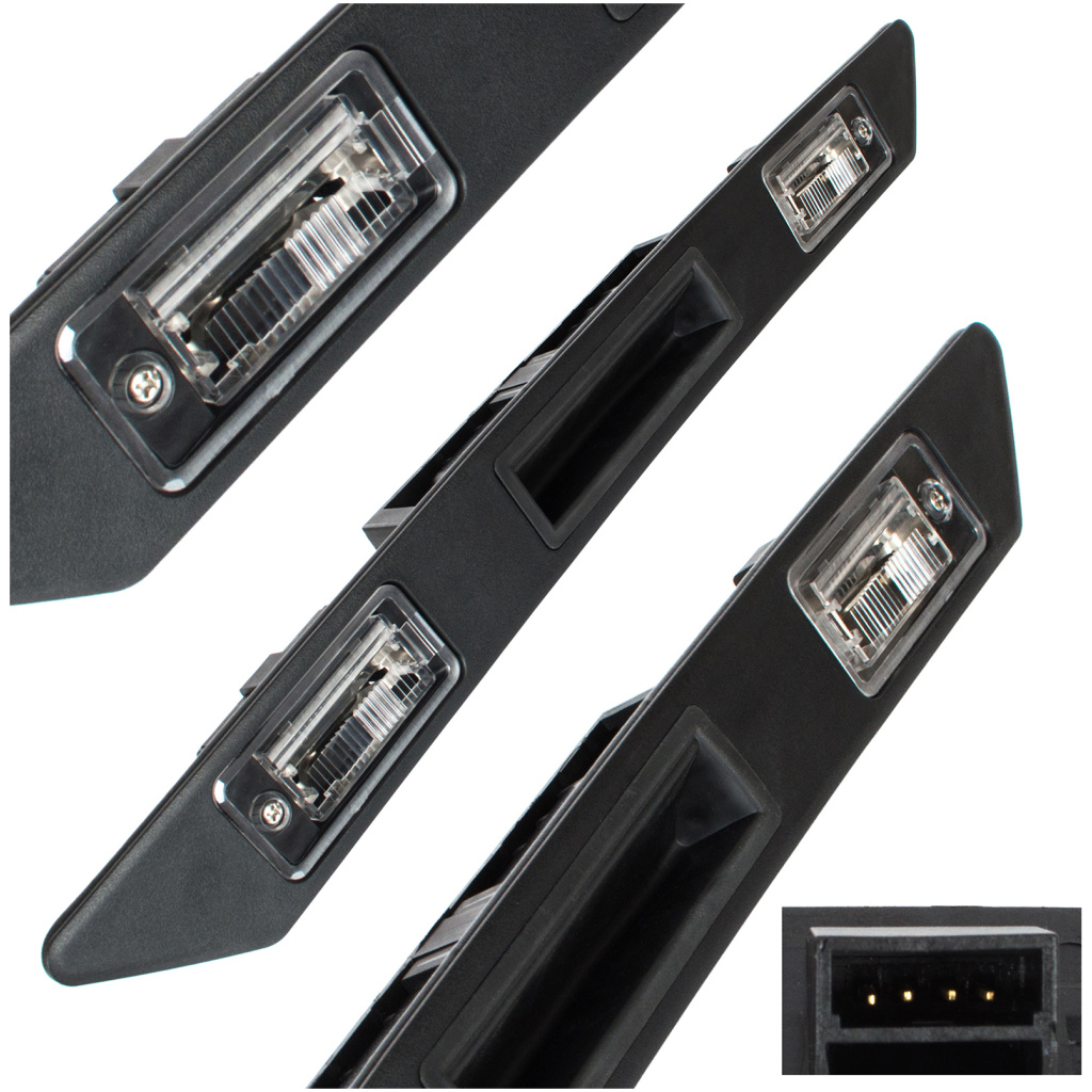 List för nummerskyltsbelysning med mikrobrytare Audi 8P4827574 / 8P48275743FZ NC5C6