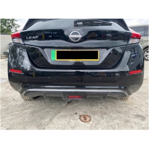 Bakre stötfångare 4 PDC Nissan Leaf ZE1 II 2, färg Z11 svart G81135SHMA 15779374592 main