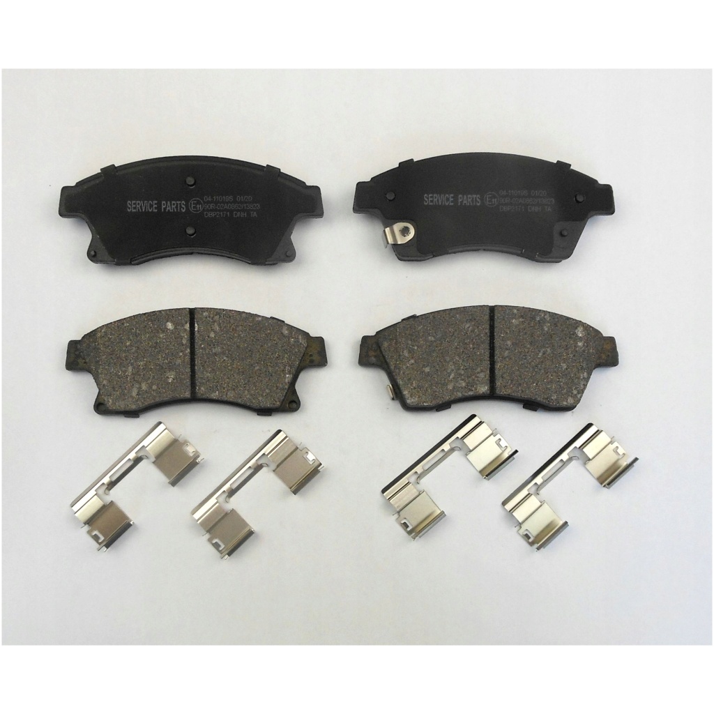 Främre bromsbelägg SERVICE PARTS 04-11019S – Chevrolet Aveo/Cruze, Opel Astra J, Zafira Tourer C 13412272