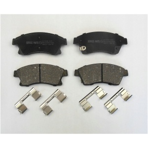 Främre bromsbelägg SERVICE PARTS 04-11019S – Chevrolet Aveo/Cruze, Opel Astra J, Zafira Tourer C 13412272 16027848011 main