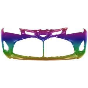 Främre stötfångare Toyota Yaris III 07/2014–05/2017, lackerad valfri färg (OEM 52119-0U927) 16302254656 main