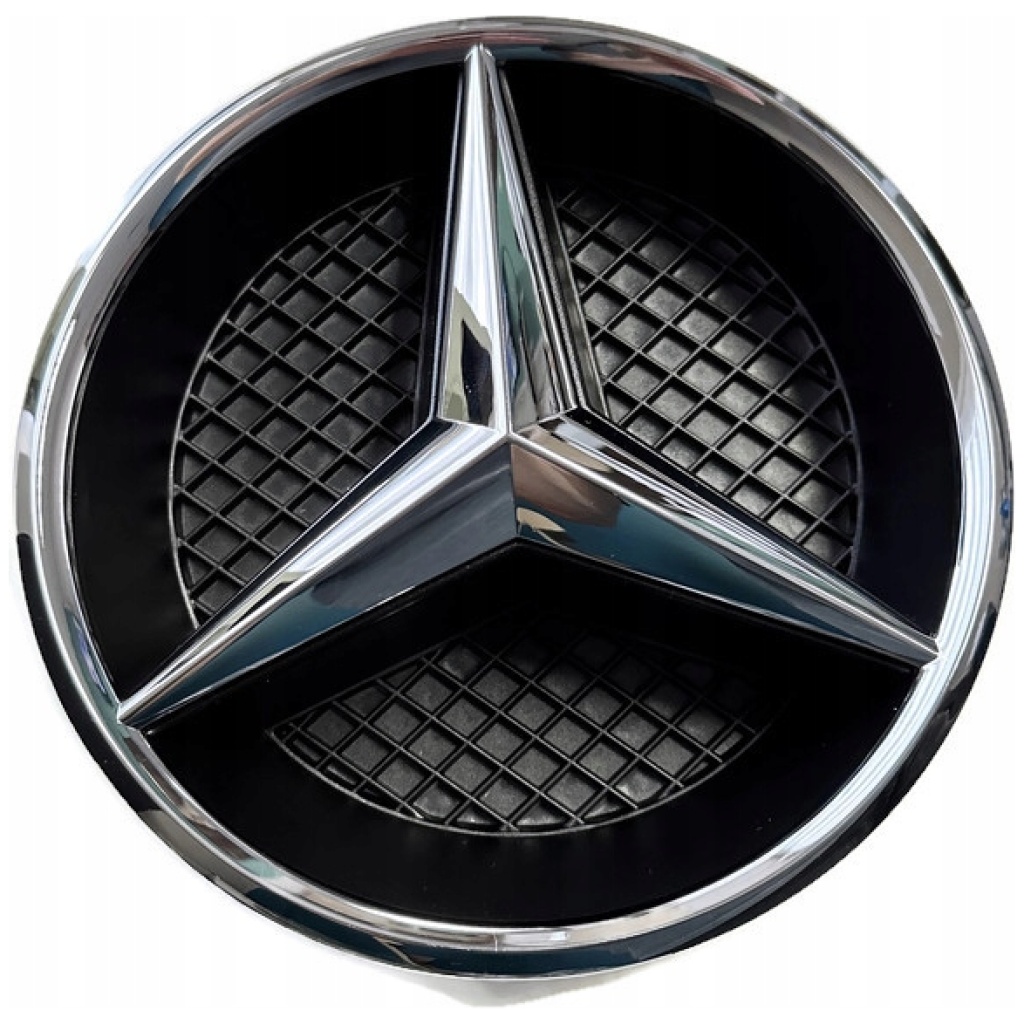 Mercedes emblem komplett (stjärna + fäste) A0008880160 A0008172116