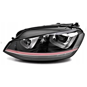 Vänster strålkastare Bi-Xenon svängbar + LED DRL VW Golf VII GTI 2013-2016 DEPO 5G1941753 17858251541 main