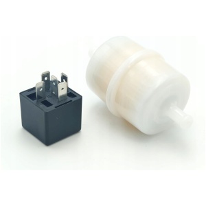 Filter luftfjädringskompressor + relä Mercedes W221 W164 W251 W212 (ny) A0009828523 17867583670 main