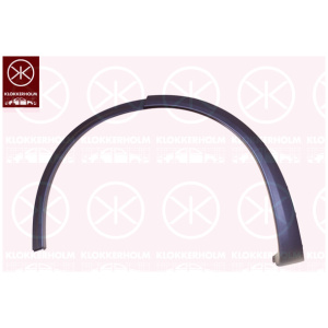 Bakre höger skärmbreddare/innerskärmslist Polcar till Tesla Model X 11.15- (542) 8113557013095 18368099632 main