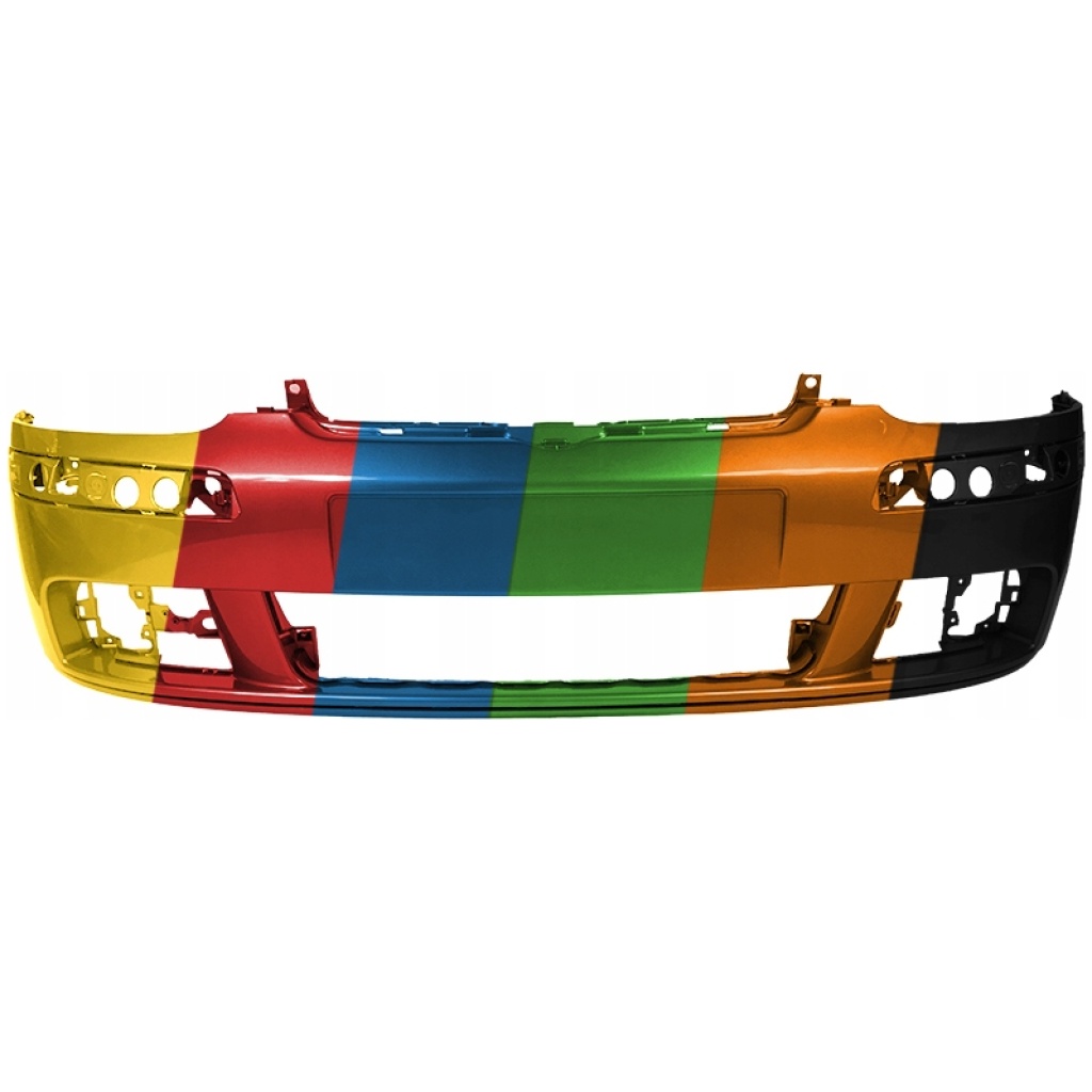 Främre stötfångare VW Golf V (1K) 10.03-05.09 – färgkod LC5J Laserblue met. 1K0807217F