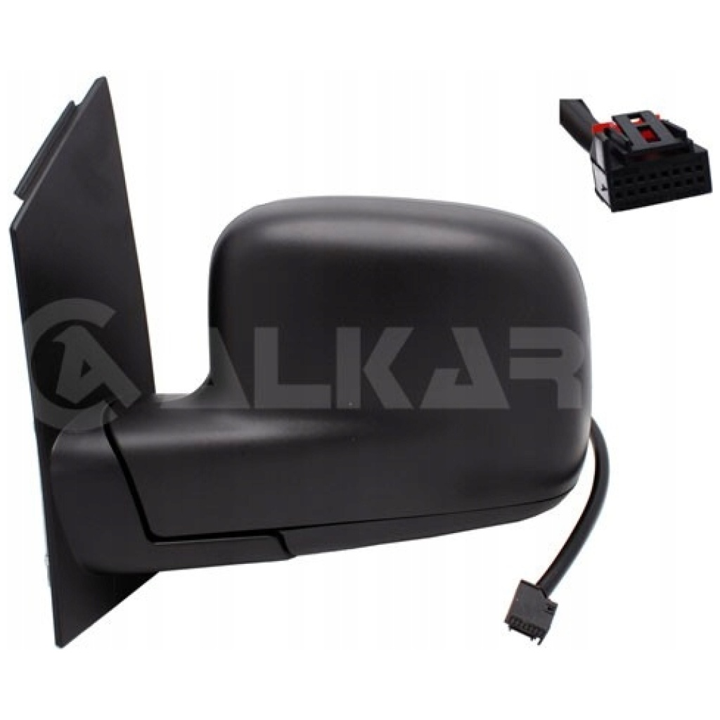 Ytterspegel vänster VW Caddy III 03.04-05.15 eluppvärmd ALK9225154 2K5857507AC