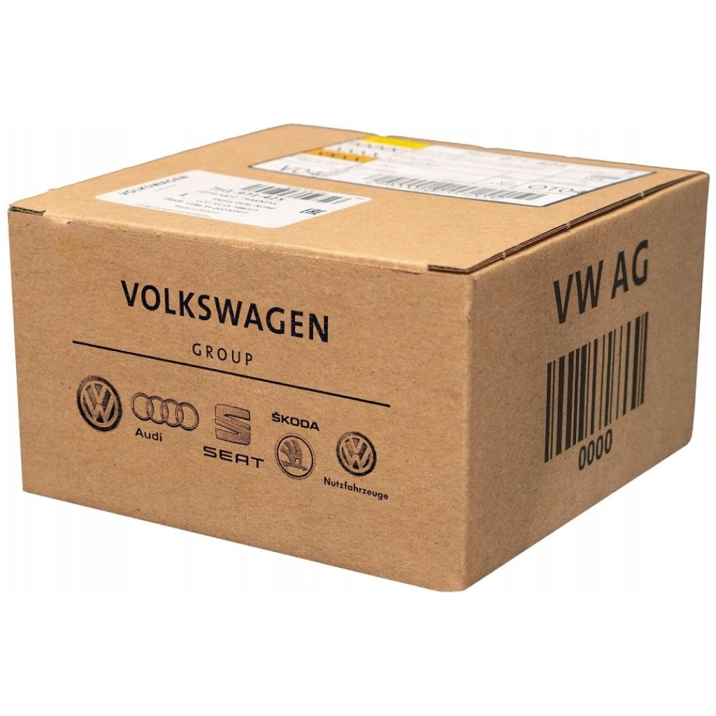 5N0854969D9B9 Skärmkantslist/splitter, satinsvart – Volkswagen