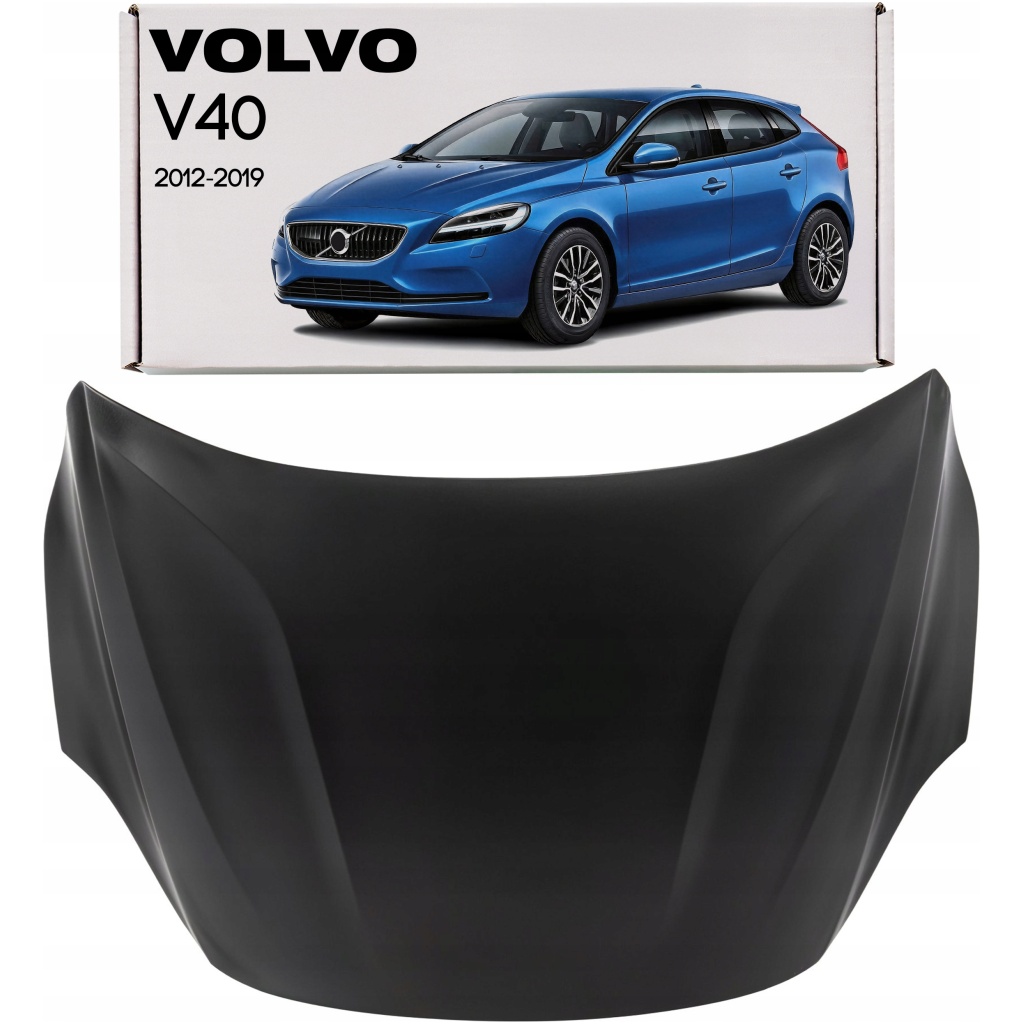 Volvo V40 II 2012–2019 motorhuv i aluminium OEM 31402274 / 31424258