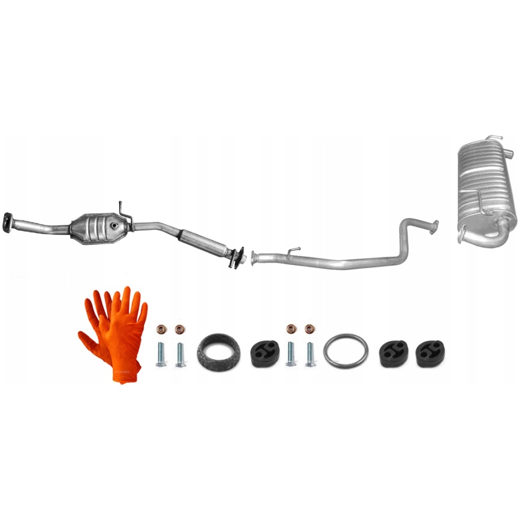 Avgassystem Suzuki Jimny 1.3 4×4 63 kW (fr.o.m. 08/2004) med lambdasonduttag 1426084A01