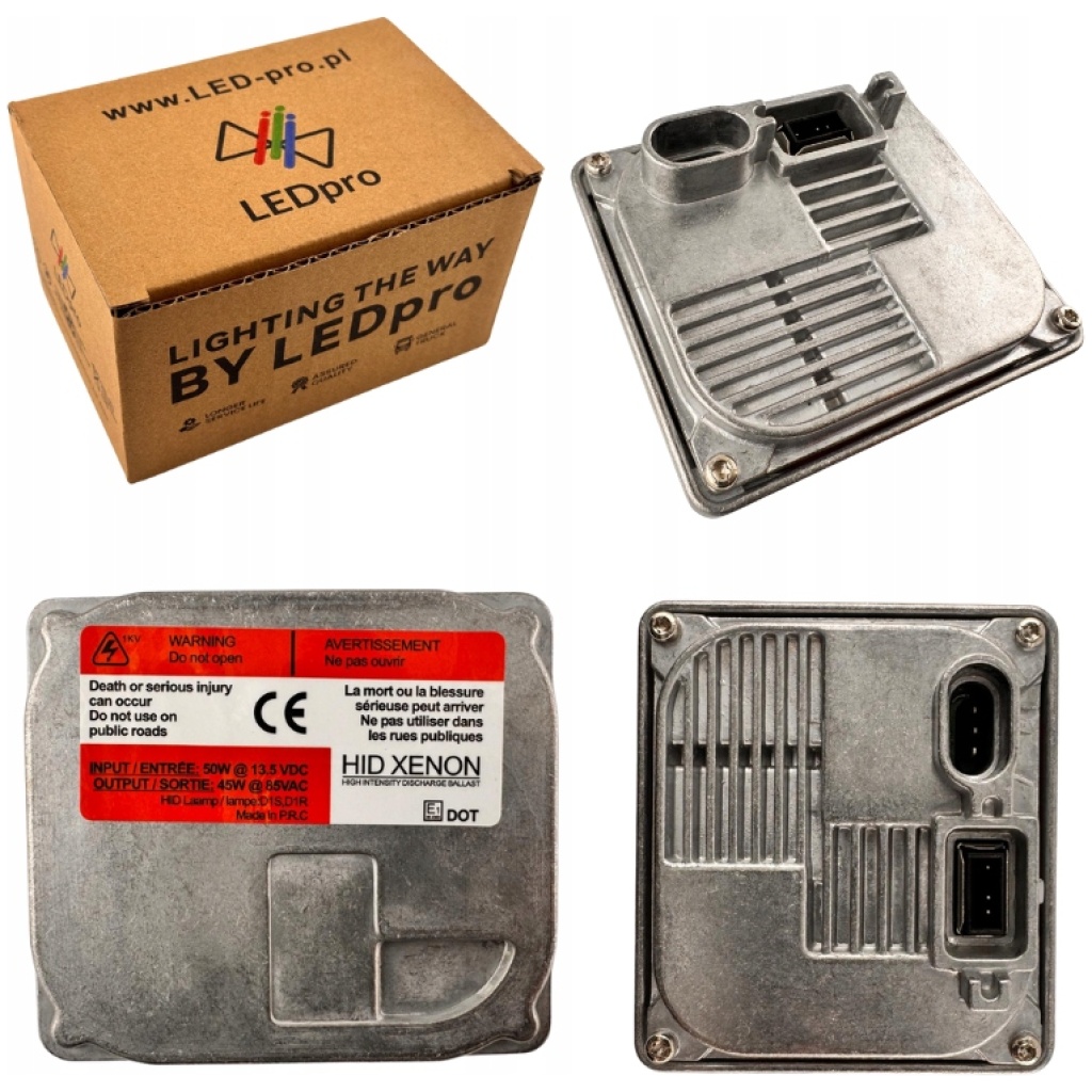 Xenonballast/omvandlare 35 XT-D1/12V Ford Lincoln Chevrolet Skoda (3+3 PIN) 1457698
