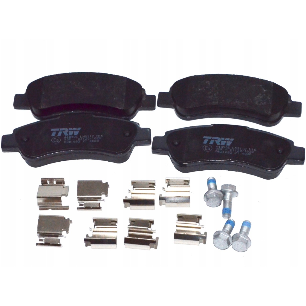 TRW GDB1682 Bromsbelägg bak Fiat Ducato 06- (BOSCH) 77364016