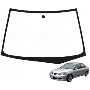 Vindruta Mitsubishi Lancer VI 2003–2007 grön med blått band MR991631 5670AGNBL 18232021112 main