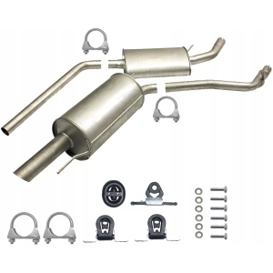 Avgassystem ljuddämpare VW Transporter IV T4 SWB/LWB 2.0–2.8 1996–2003 ZEST.06.138+30.603E 023253409AJ 15541409324 main