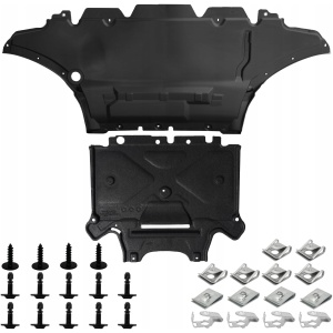 Audi A5 8T/A4 B8 facelift undre motorskydd + växellådsskydd 2011-2017 inkl. clips (HQ) 8K0863821S 18637751420 main