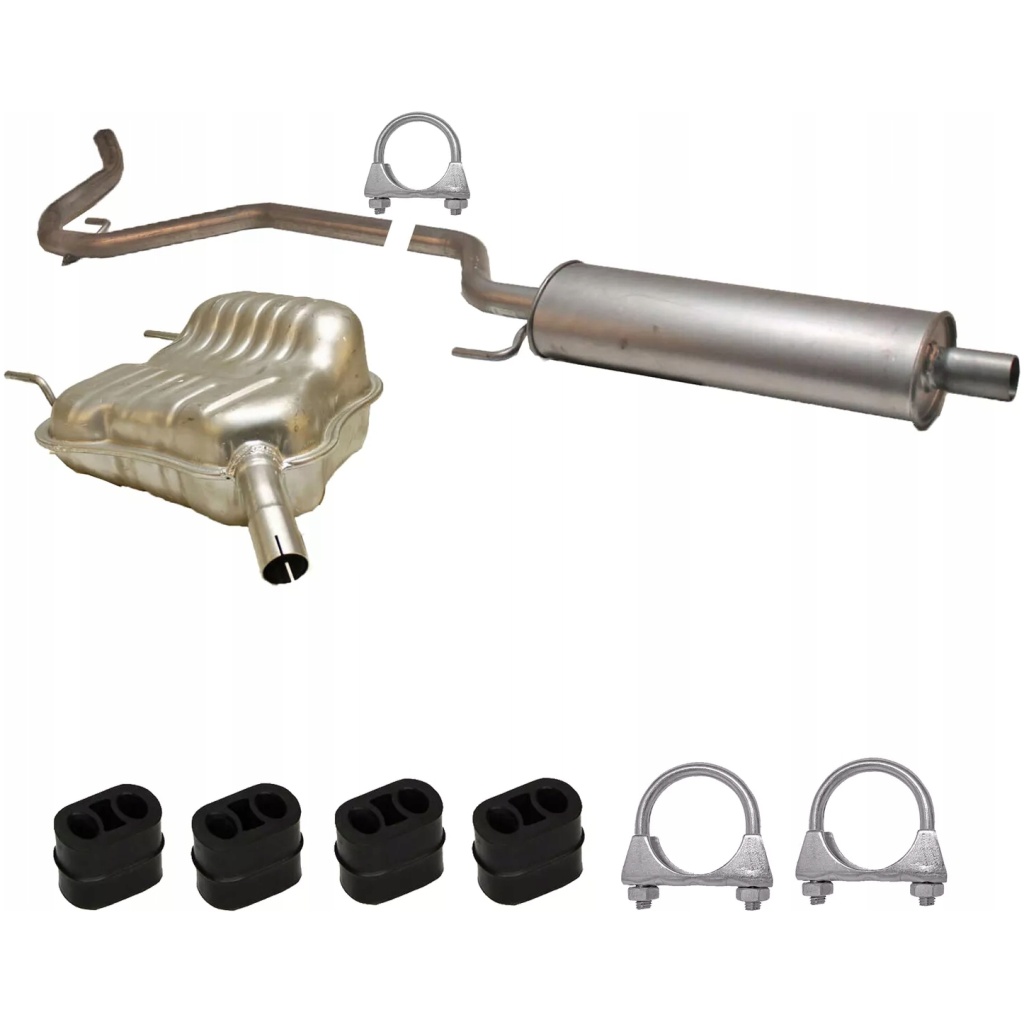 Avgassystem ljuddämpare Opel Vectra C/CC 1.6/1.8 2002– (mitt + bak) ZEST.17.599E+17.615E 24421917